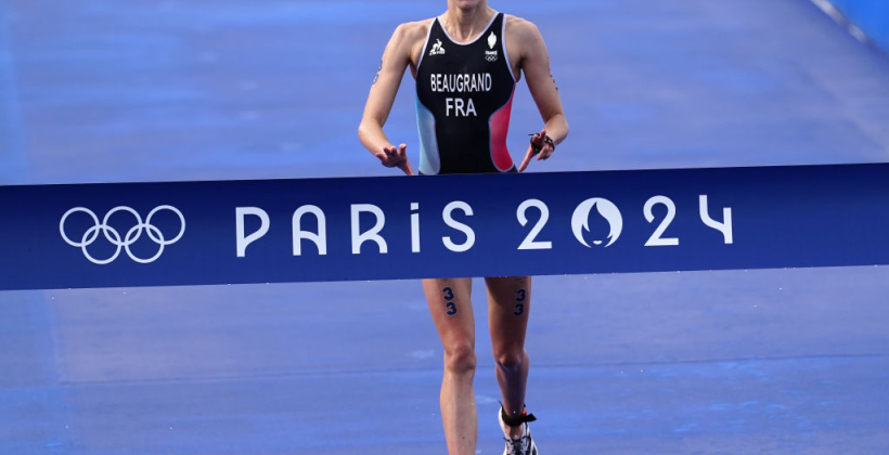 Француженка Богран выиграла золото Олимпийских игр-2024 в одиночном разряде по триатлону - Олимпиада 2024