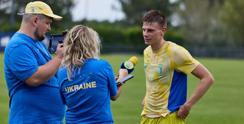 Очеретько: Представлять Украину на Олимпиаде в такое время - большая ответственность и радость - Футбол