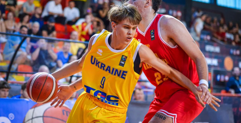 Сборная Украины U-18 проиграла Северной Македонии в заключительном матче группового раунда юношеского Евробаскета-2024 - Баскетбол