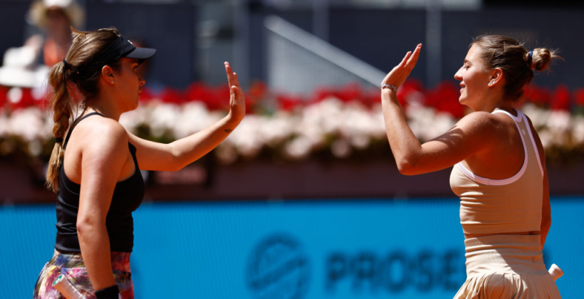 Костюк и Русе снялись с парного разряда US Open-2024 - US Open