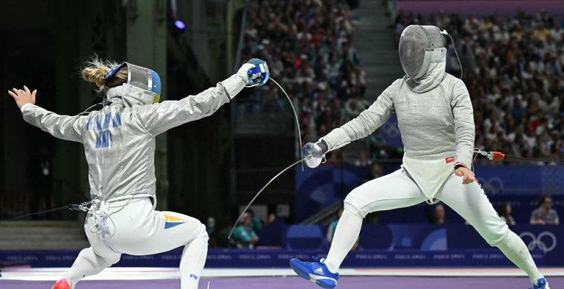 Женская сборная Украины в фехтовании на саблях вышла в финал командных соревнований на Олимпиаде-2024 - Олимпиада 2024