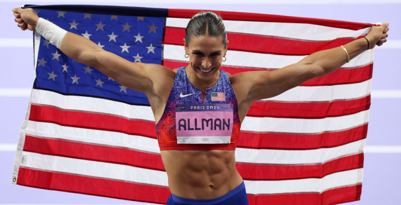 Американка Оллман вдруге поспіль виграла золото Олімпіади у метанні диску - Олімпіада-2024
