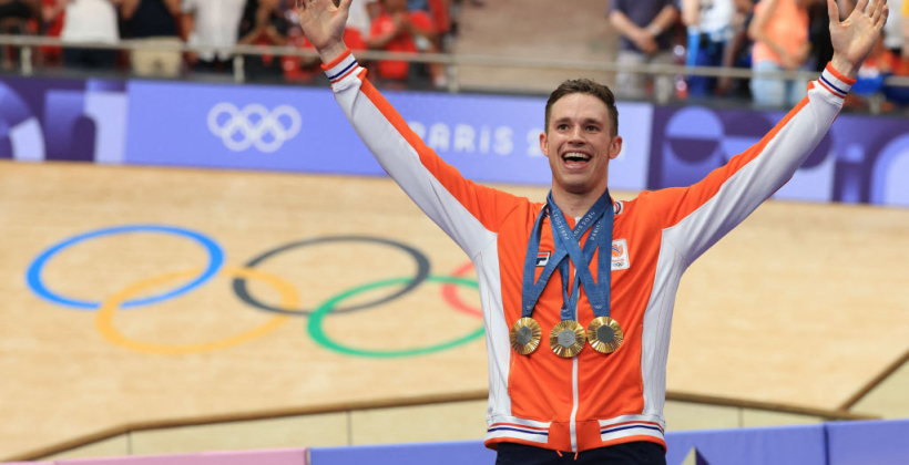Нідерландець Лаврейсен завоював золото у кейрині на велотреці на Олімпіаді-2024 - Олімпіада-2024