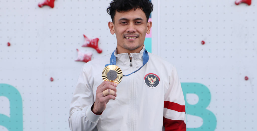 Індонезієць Вендрік виграв золото Олімпійських ігор-2024 у чоловічому спортивному скелелазанні - Олімпіада-2024