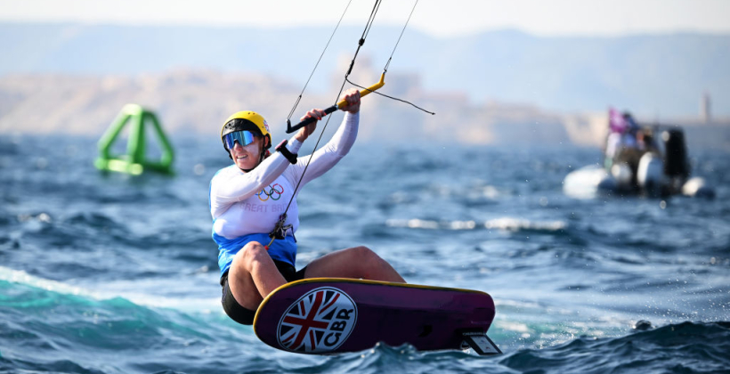 Британка Олдрідж виграла золото Олімпійських ігор-2024 з кайтсерфінгу - Олімпіада-2024