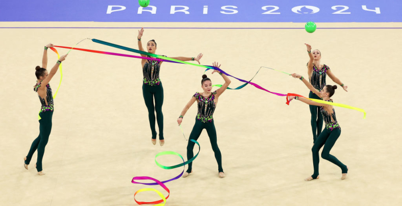 Украина вышла в финал Олимпийских игр-2024 по художественной гимнастике в групповом многоборье - Олимпиада 2024