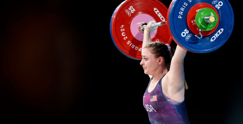 Американка Рівз перемогла у категорії до 71 кілограма у важкій атлетиці на Олімпіаді-2024 - Олімпіада-2024