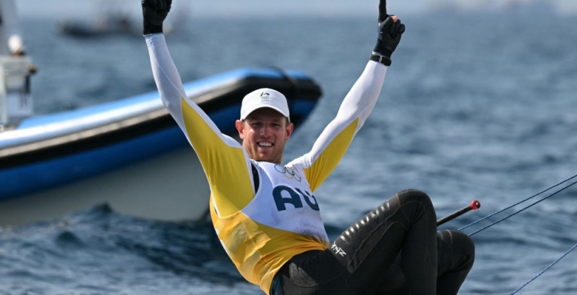 Австралієць Уерн завоював олімпійське золото Парижа в одиночних змаганнях швертботів - Олімпіада-2024
