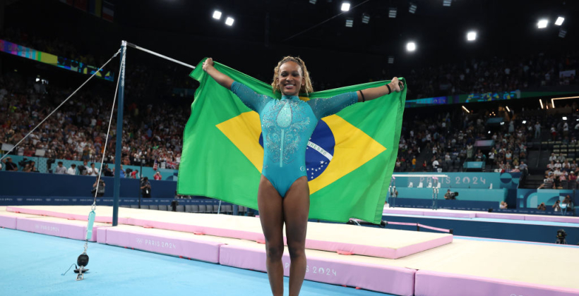Бразильянка Андраде стала чемпионкой ОИ-2024 по спортивной гимнастике в вольных упражнениях - Олимпиада 2024