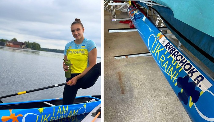 Міжнародна федерація каное змусила українку Рибачок зафарбувати напис "I am Ukrainian" на своєму човні - Олімпіада-2024