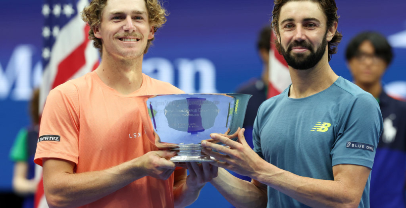 Австралийцы Томпсон и Перселл стали чемпионами мужского парного разряда US Open-2024 - US Open
