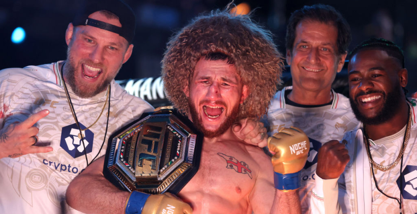 Двалишвили победил О'Мэлли и стал новым чемпионом UFC в легчайшем весе - MMA