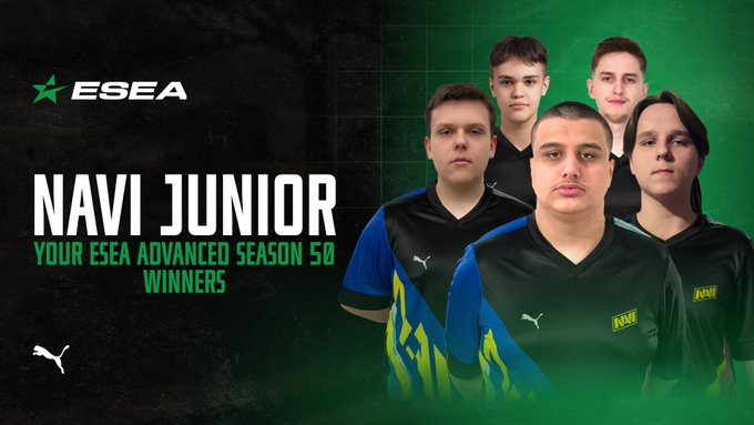 NAVI Junior выиграли три турнира по CS2 за пять дней - Киберспорт