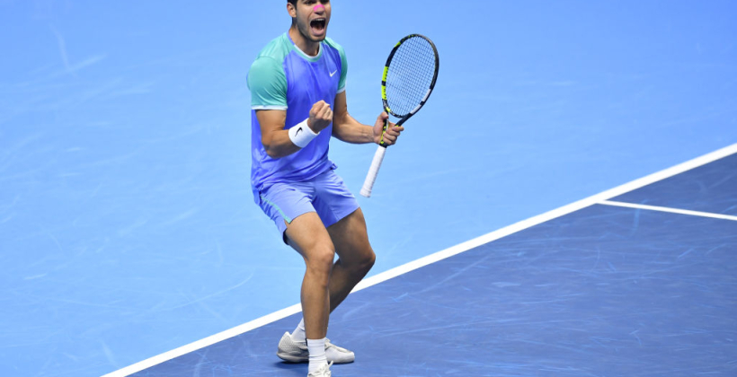 Алькарас обыграл Рублева во втором туре Итогового турнира ATP-2024 - ATP