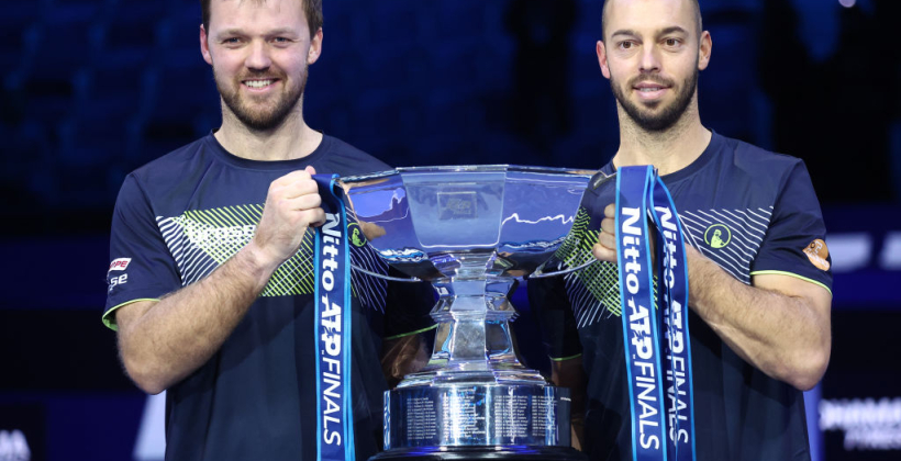 Немцы Кравиц и Пюц стали победителями парного разряда Итогового турнира ATP-2024 - ATP