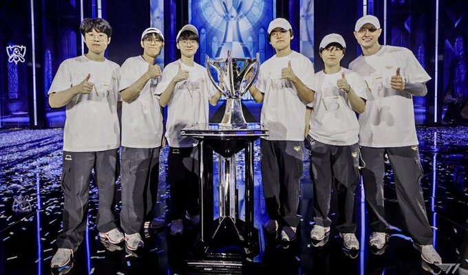 T1 з легендарним Faker стали чемпіонами Worlds вдруге поспіль - Кіберспорт