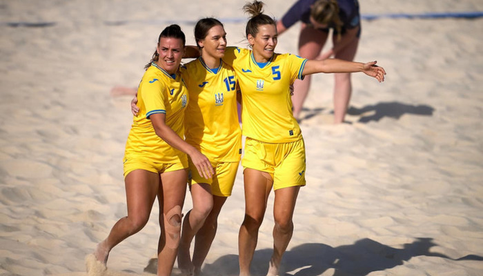 Женская сборная Украины по пляжному футболу заняла третье место на Neom Beach Soccer Cup 2024 - Пляжный футбол