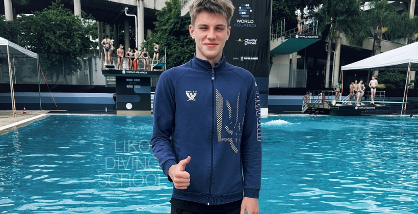Украинец Аванесов завоевал серебро на чемпионате мира-2024 по прыжкам в воду среди юниоров - Прыжки в воду