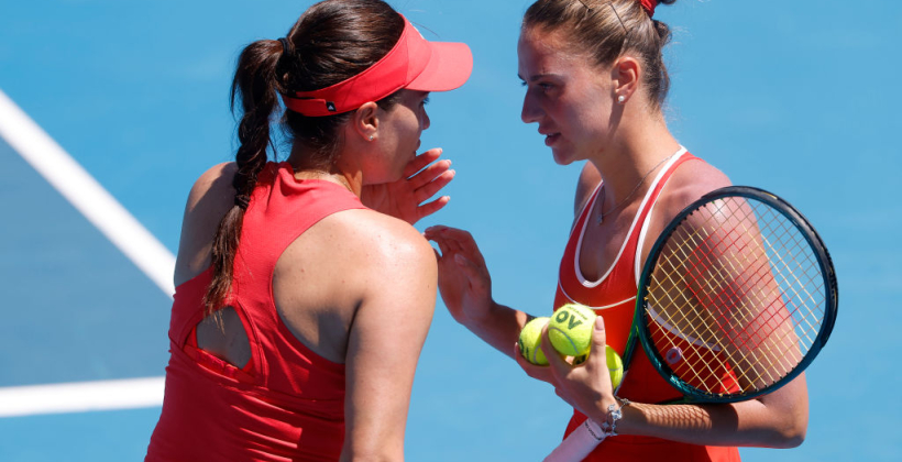 Костюк вышла в четвертьфинал парного разряда Australian Open-2025 - Australian Open