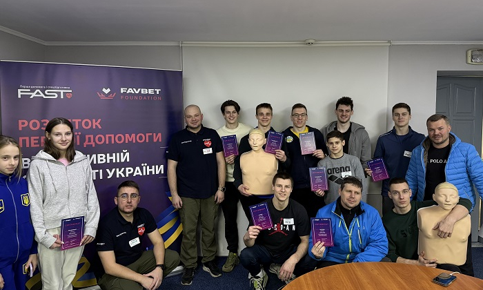 Стартовал масштабный проект по обучению первой помощи для украинских тренеров и спортсменов