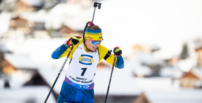Александра Меркушина выиграла женский масс-старт на чемпионате Украины-2026 по биатлону - Биатлон