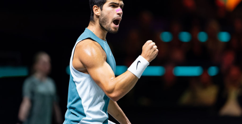 Алькарас обыграл де Минора в финале турнира ATP 500 в Роттердаме - ATP