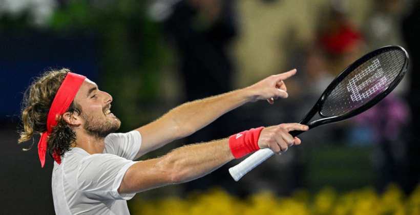 Циципас обыграл Оже-Альяссима в финале турнира ATP 500 в Дубае - ATP