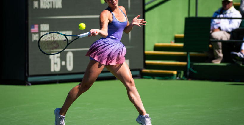 Костюк уступила Чжэн Цинвень в 1/8 финала турнира WTA 1000 в Индиан-Уэллсе - WTA