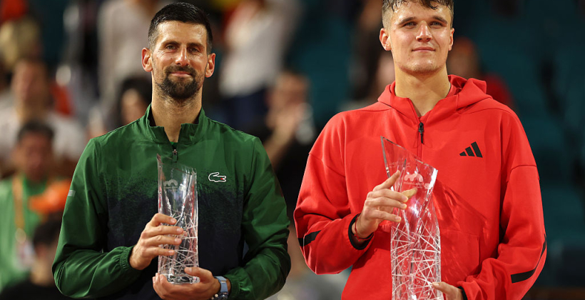 Меншик обыграл Джоковича в финале турнира WTA 1000 в Майами - ATP