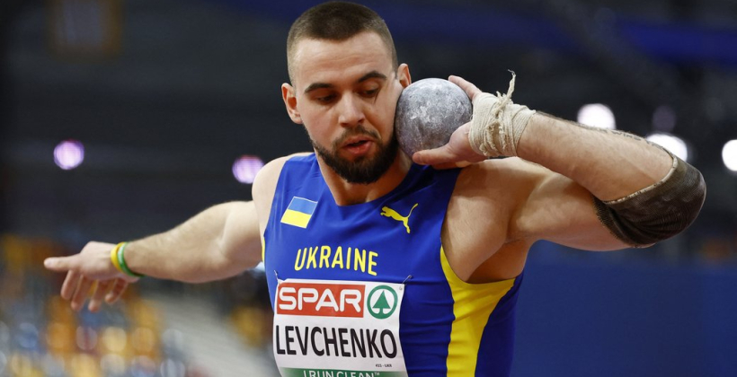 Українець Левченко з особистим рекордом пробився у фінал Євро-2025 у приміщенні у штовханні ядра - Легка атлетика