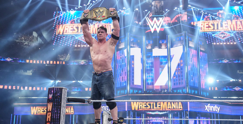 Джон Сина в рекордный 17-й раз выиграл титул чемпиона мира WWE (видео) - MMA