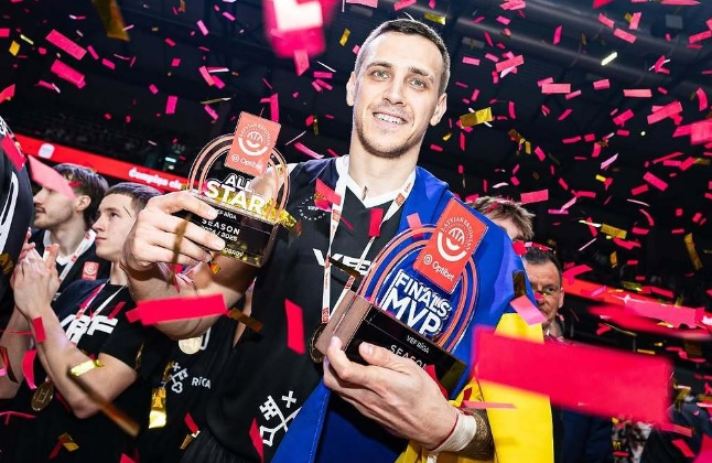 Игроки сборной Украины по баскетболу Санон, Сидоров и Бобров стали чемпионами Латвийско-Эстонской лиги в составе рижского ВЭФ - Другие страны