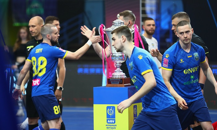 С 24 по 27 апреля в киевском Дворце спорта пройдет "Финал восьми" Favbet Кубка Украины по футзалу