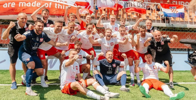 Польша впервые выиграла чемпионат Европы по сокке - Прочие виды спорта