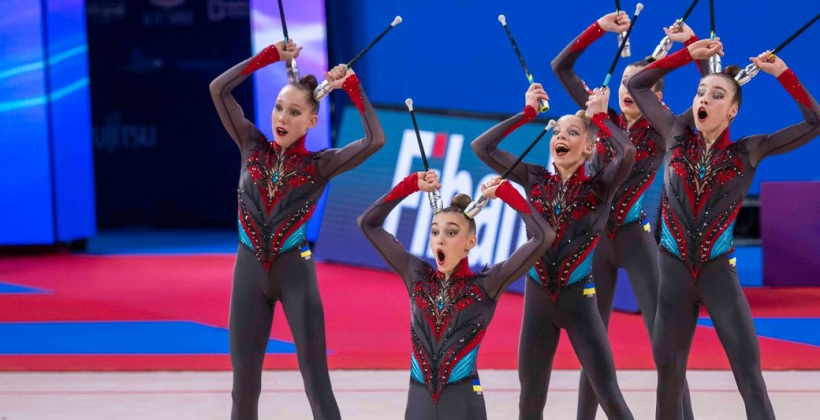 Украина завоевала историческое золото юниорского чемпионата мира по художественной гимнастике - Художественная гимнастика