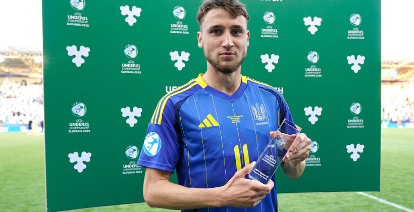 Ванат - найкращий гравець матчу України з Фінляндією на молодіжному чемпіонаті Європи-2025 - Футбол