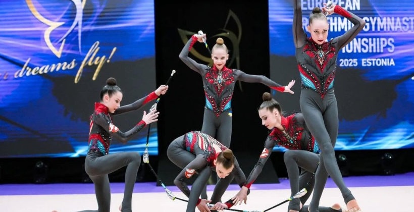 Украинки взяли второе золото на чемпионате Европы по художественной гимнастике - Прочие виды спорта