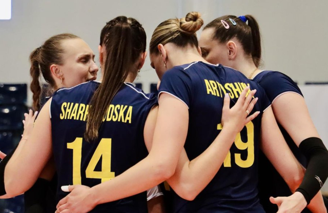 Жіноча збірна України з волейболу розгромно поступилася Німеччині у Кубку чотирьох націй
