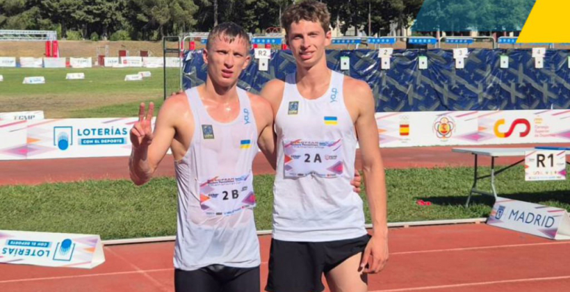 Украинцы Ковальчук и Сыч взяли серебро на чемпионате Европы по современному пятиборью в мужской эстафете - Легкая атлетика