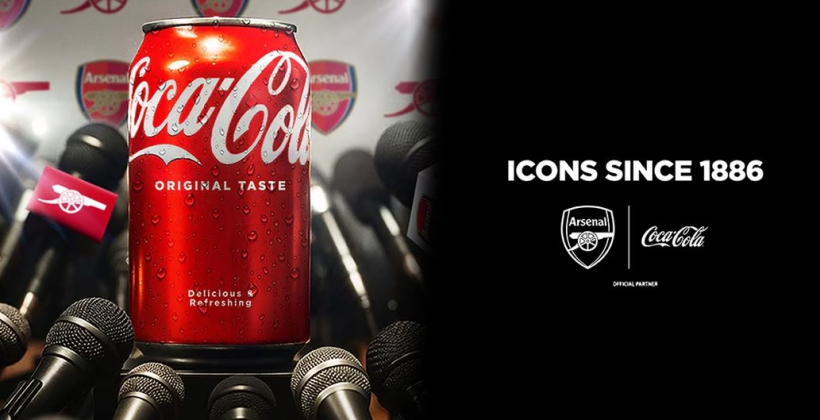Coca-Cola стала официальным партнером Арсенала - Чемпионат Англии