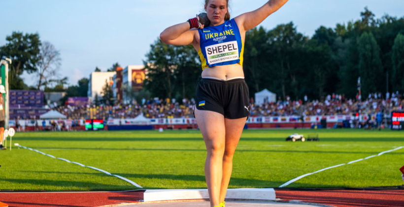 Украинка Шепель завоевала серебро чемпионата Европы U-20 в толкании ядра - Легкая атлетика