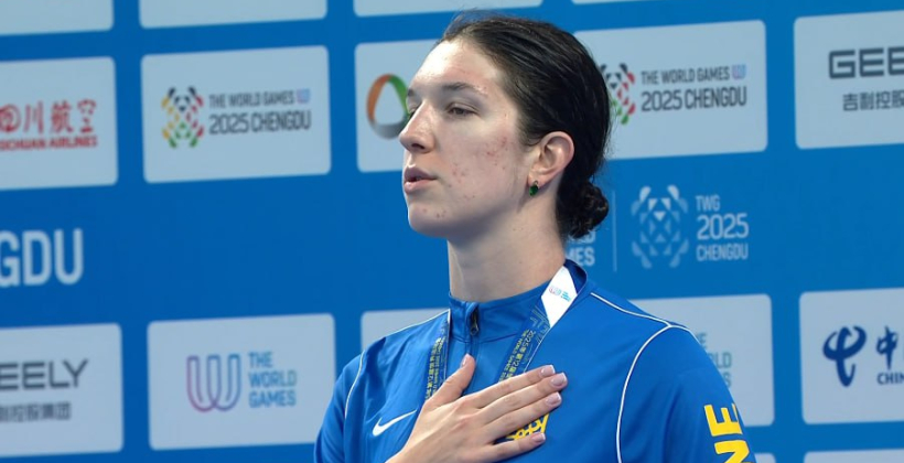 Гречко выиграла золото Всемирных игр-2025 в подводном плавании - Водные виды спорта