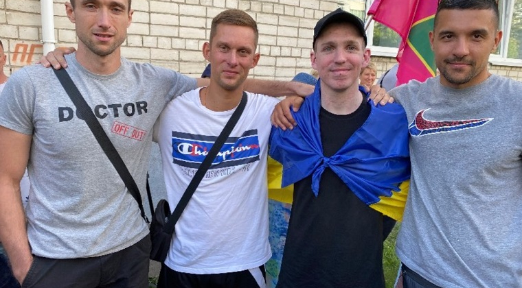 Волейболист Калиберда вернулся домой после российского плена - Другая сторона