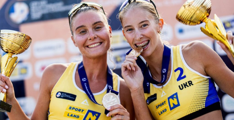Українки Сердюк та Романюк виграли чемпіонат Європи U-22 з пляжного волейболу - Олімпійські види спорту