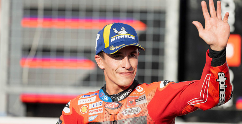 Маркес завоевал седьмой титул чемпиона MotoGP, сравнявшись с Росси - MotoGP