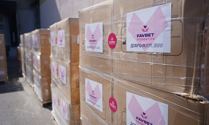 В Украину из Хорватии отправлено 40 тонн гуманитарной помощи при содействии Favbet Foundation