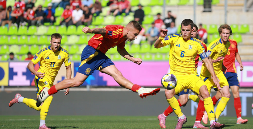 Україна U-20 - Іспанія U-20 0:1 огляд матчу, відео голів за 7 жовтня