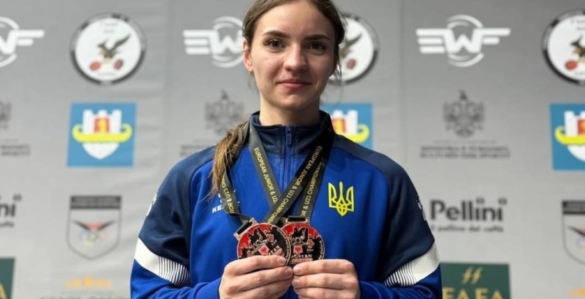 Ковалева выиграла две бронзовые медали на чемпионате Европы по тяжелой атлетике среди юниоров и молодежи - Тяжелая атлетика