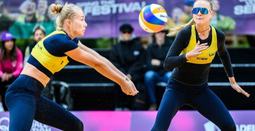 Украинки Давидова и Хмиль выбыли в 1/16 финала чемпионата мира-2025 по пляжному волейболу - Прочие виды спорта