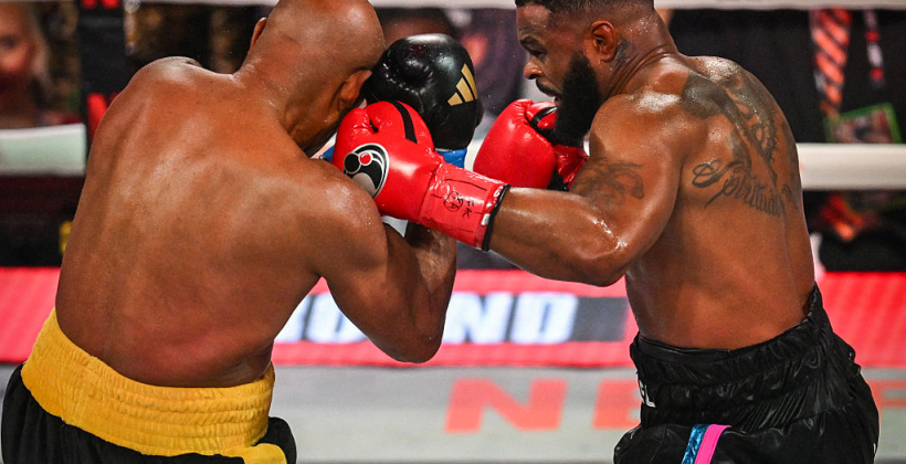 50-летний Силва нокаутом во втором раунде победил Вудли. Экс-чемпионы UFC подрались по правилам бокса (видео) - Бокс